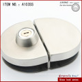 Stainless steel round lock with double door-one side